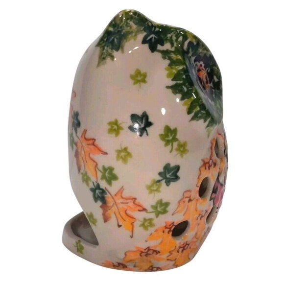 Colorful Owl Candle Holder - Picture 3 of 10